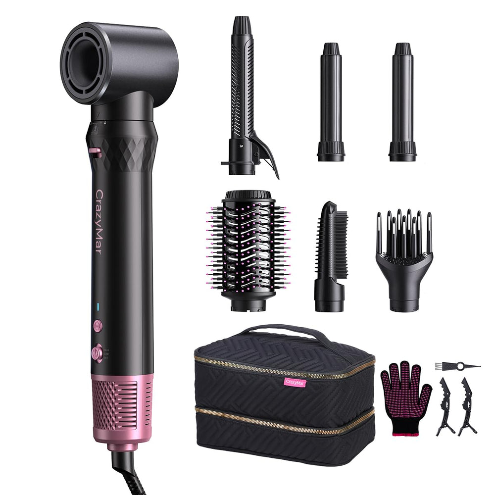 CrazyMar Air Wrap Hair Styler front view for salon-grade results at home.