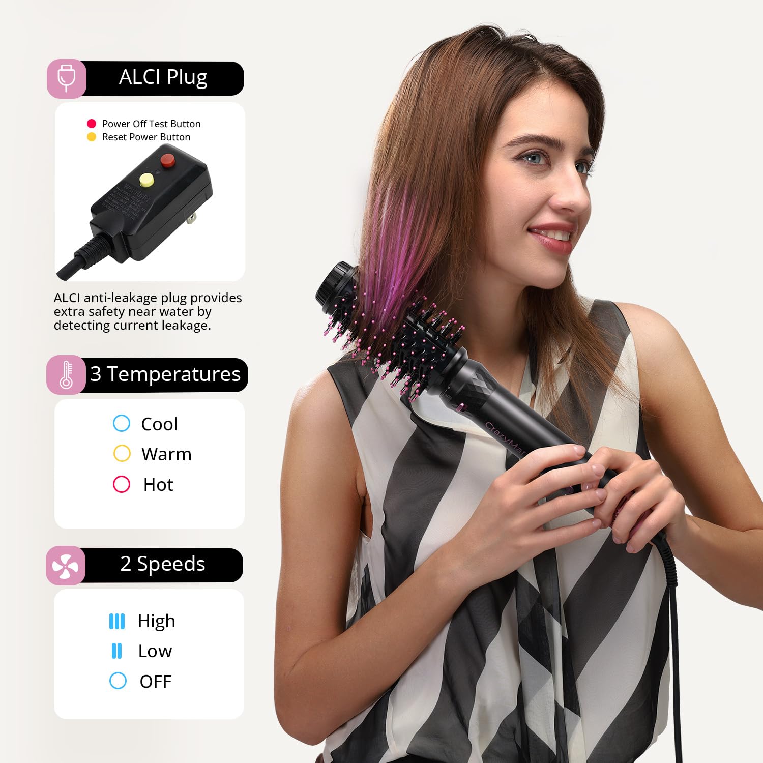 CrazyMar Air Wrap travel bag keeps accessories organized on trips.