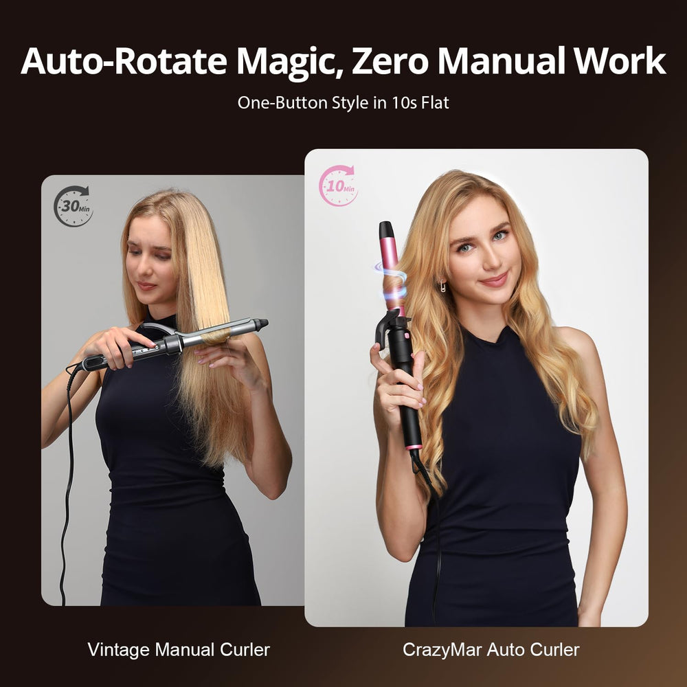 CrazyMar 0.75-inch ceramic barrel for defined beachy waves