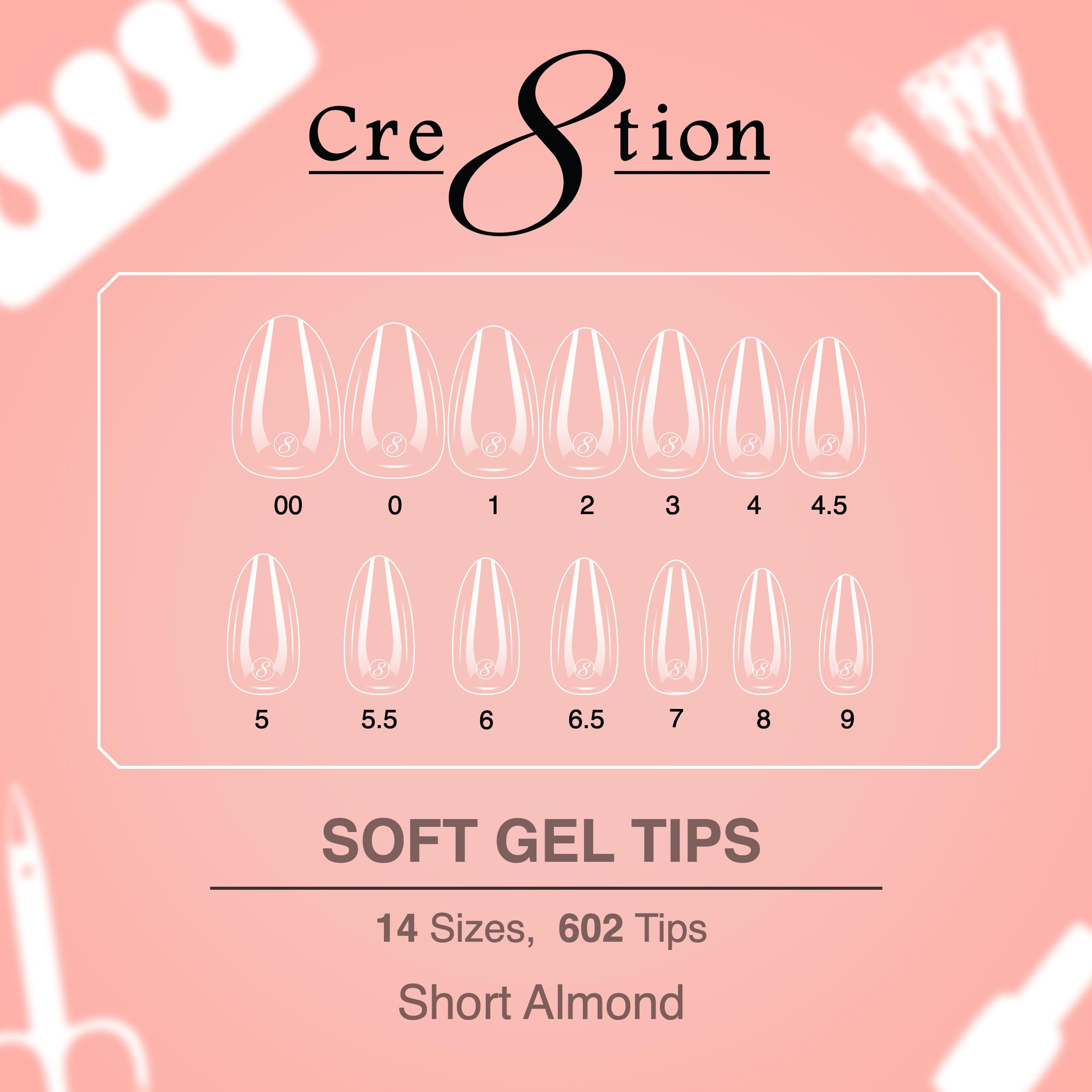 Cre8tion Extend Gel es versátil para múltiples técnicas de extensión.