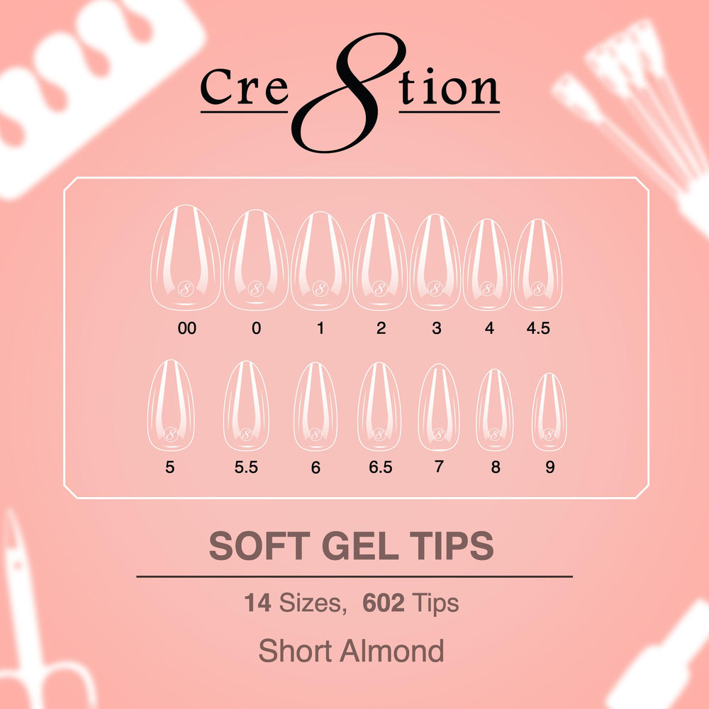 Cre8tion Extend Gel es versátil para múltiples técnicas de extensión.