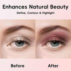 Creaglam eyeshadow stick trio swatch on skin