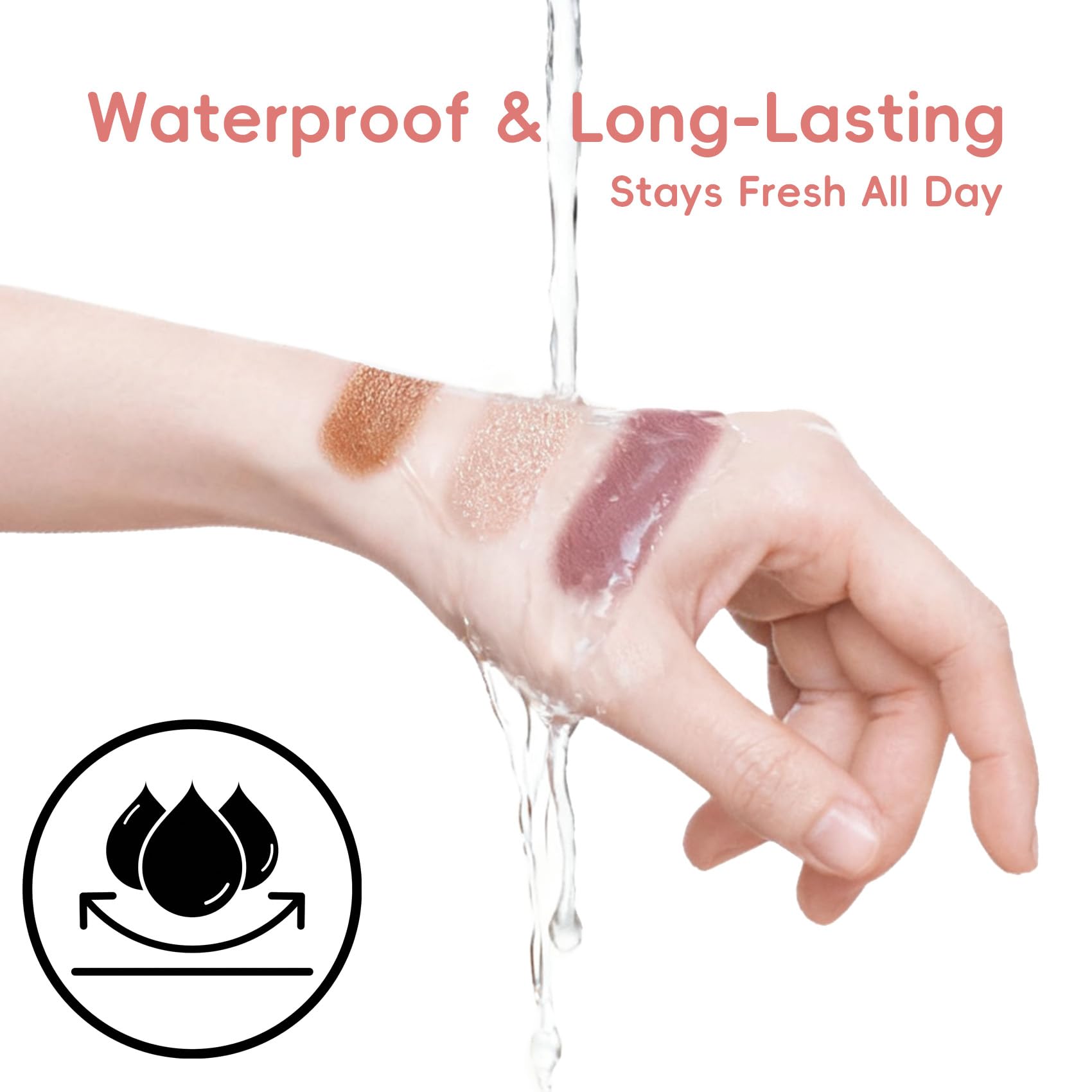 Creaglam waterproof crease-proof formula for long wear