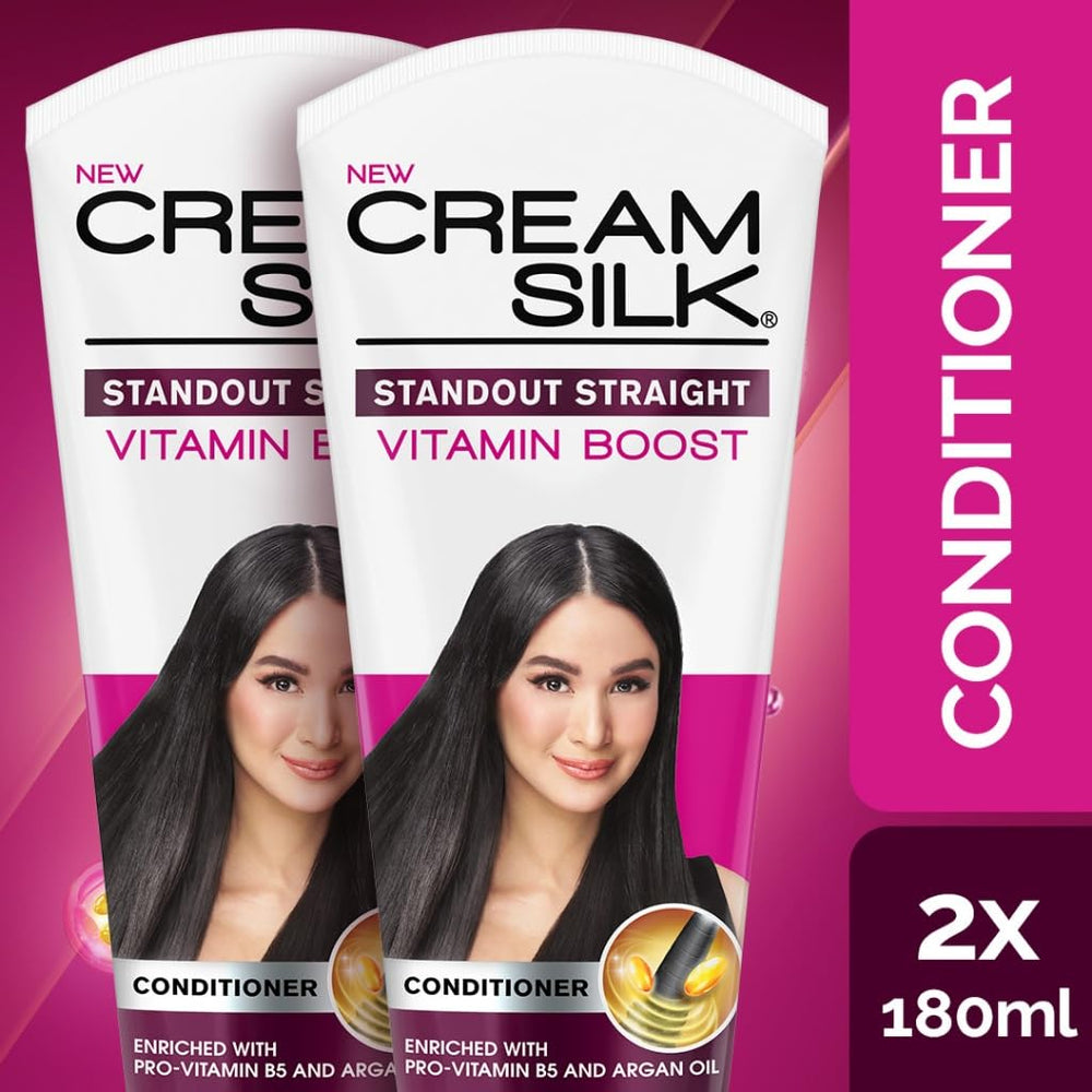 Cream Silk Standout Straight, textura del pelo suave y sedosa al tacto.