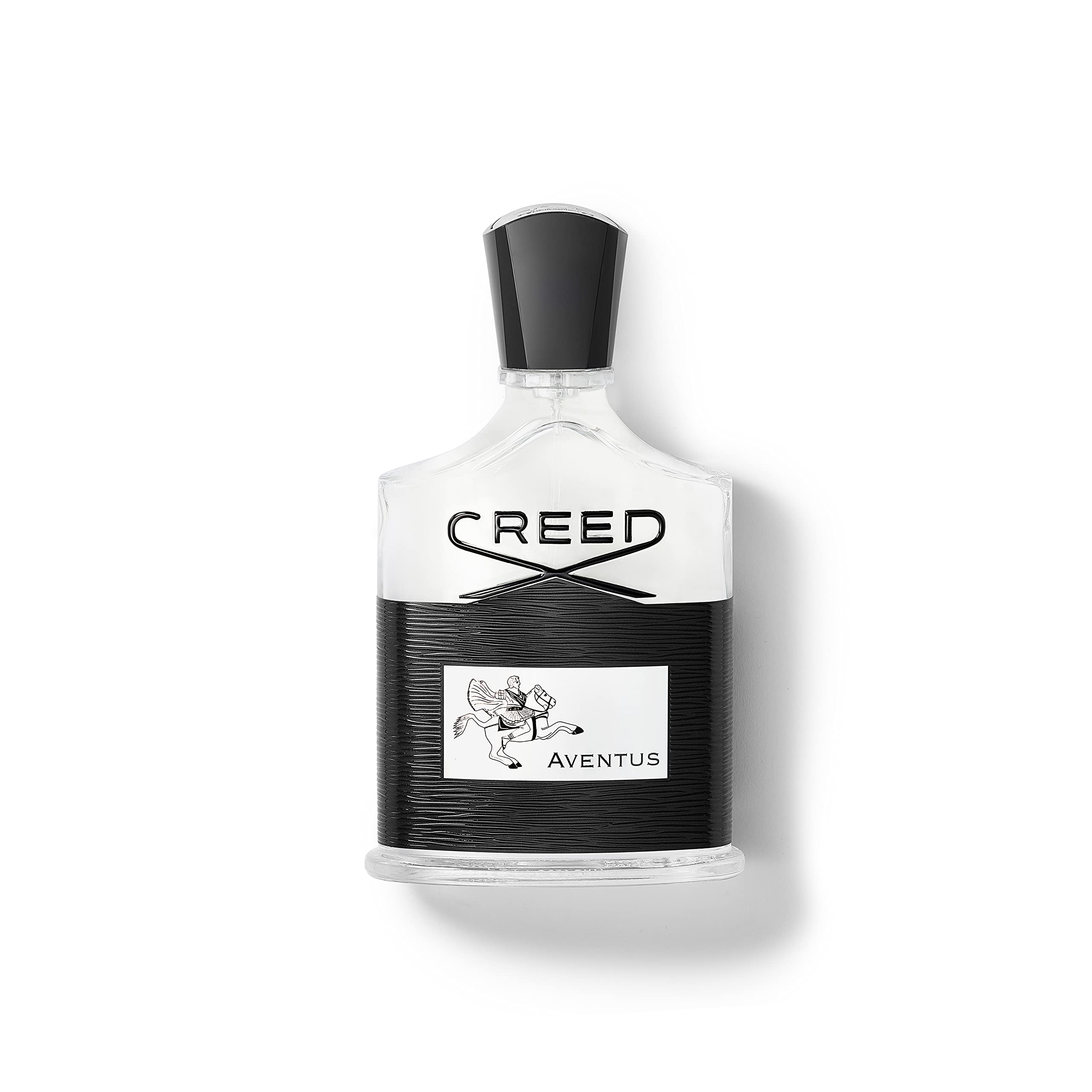 Creed Aventus bottle front view highlighting premium luxury design for everyday use.