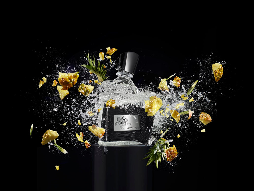 Creed Aventus travel mini bottle for on-the-go luxury fragrance.