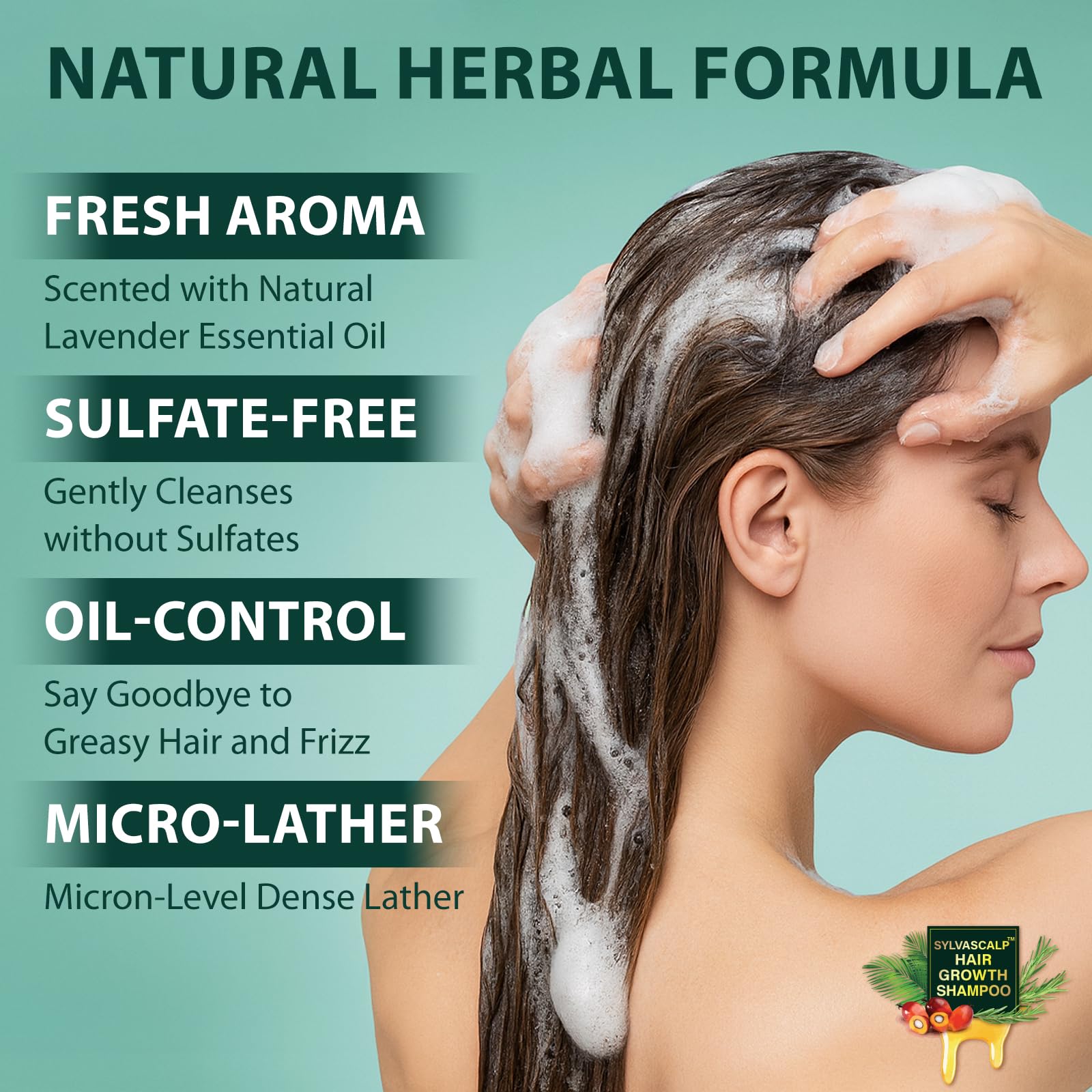 Creip Rosemary & Batana Oil Shampoo label closeup highlighting fragrance-free formula.
