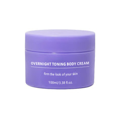 Crema corporal nocturna tonificante con envase de lujo para cuidado diario y firmeza