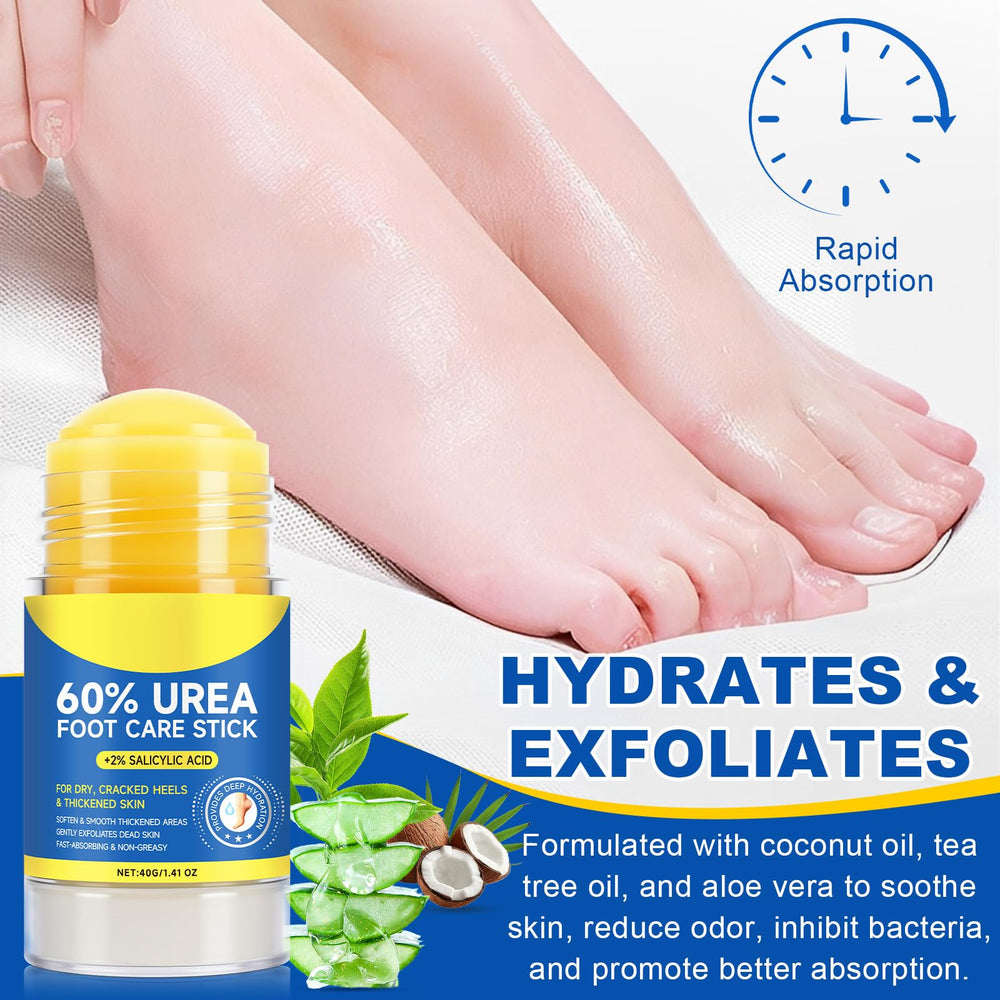 Crema-pie-urea-60-tubo-portátil ideal para viajes y uso diario.