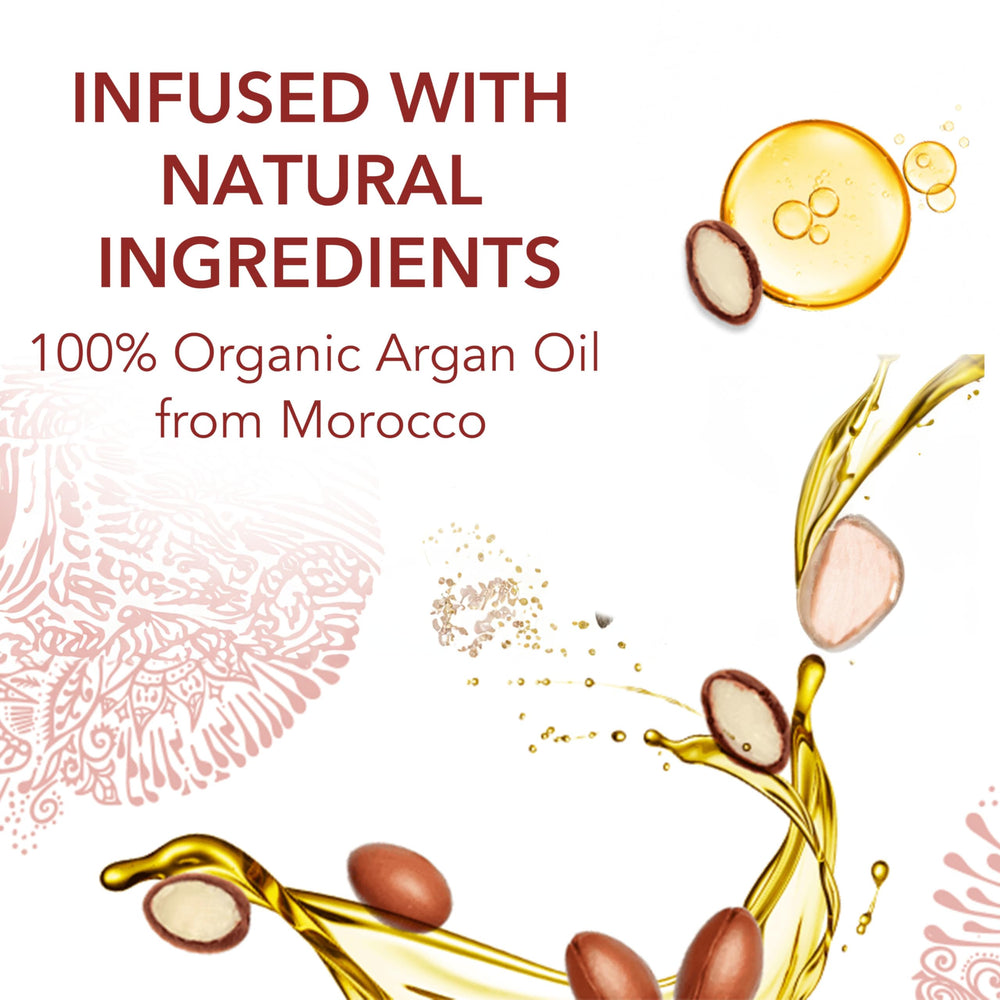 Creme of Nature Aceite de Argán, protege contra la rotura al peinar.