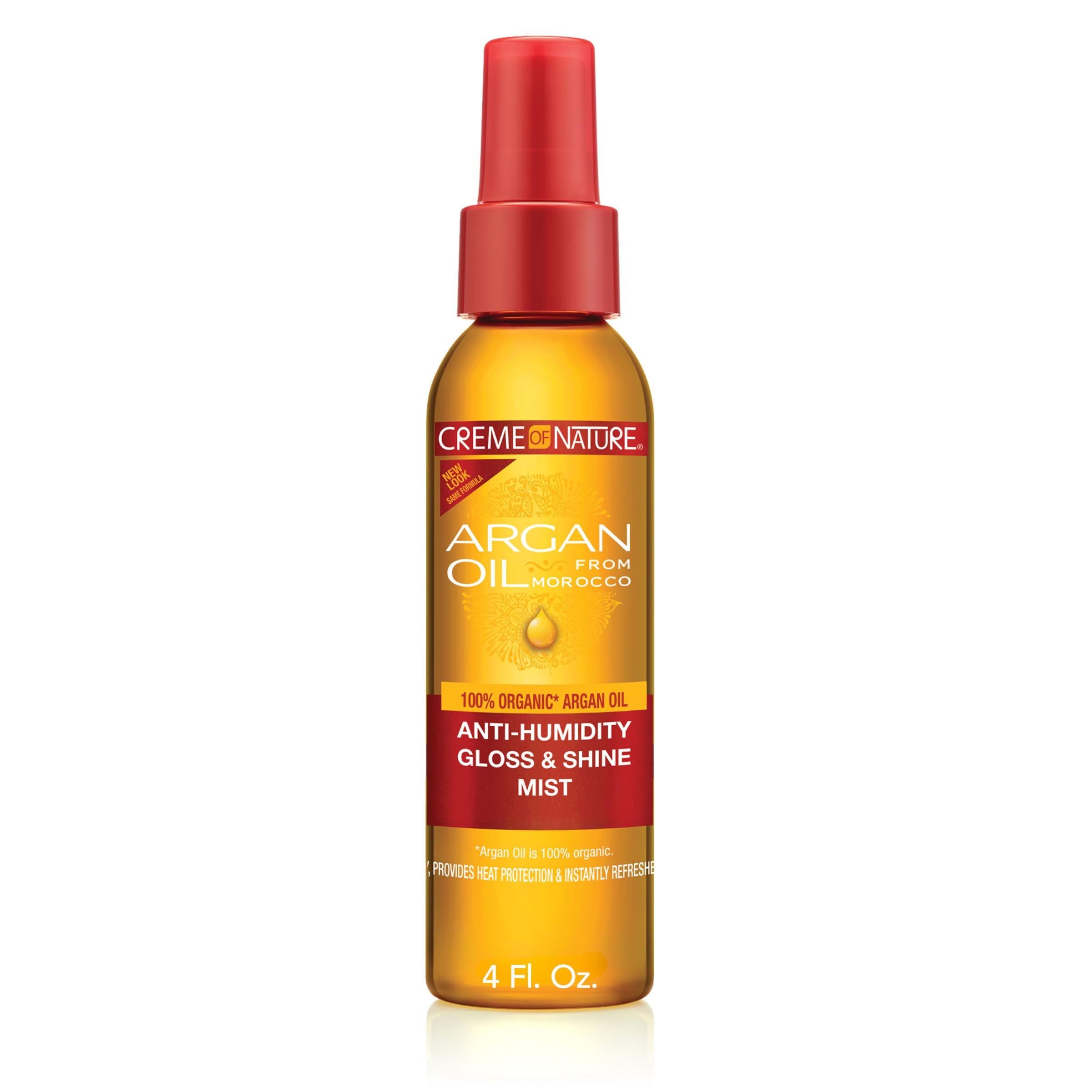Creme of Nature Antihumedad: botella frontal con brillo suave para uso diario