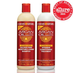 Acondicionador intensivo de Creme of Nature Argan Oil para desenredar y suavizar.