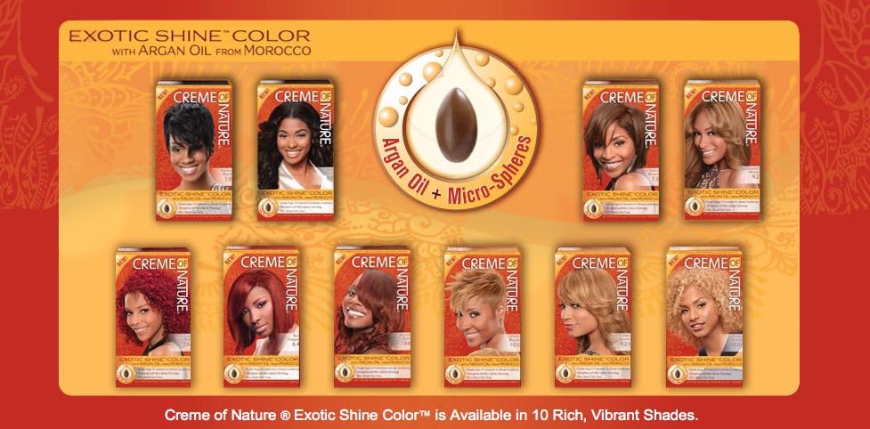 Application shot demonstrates smooth, even color distribution with Argan Oil