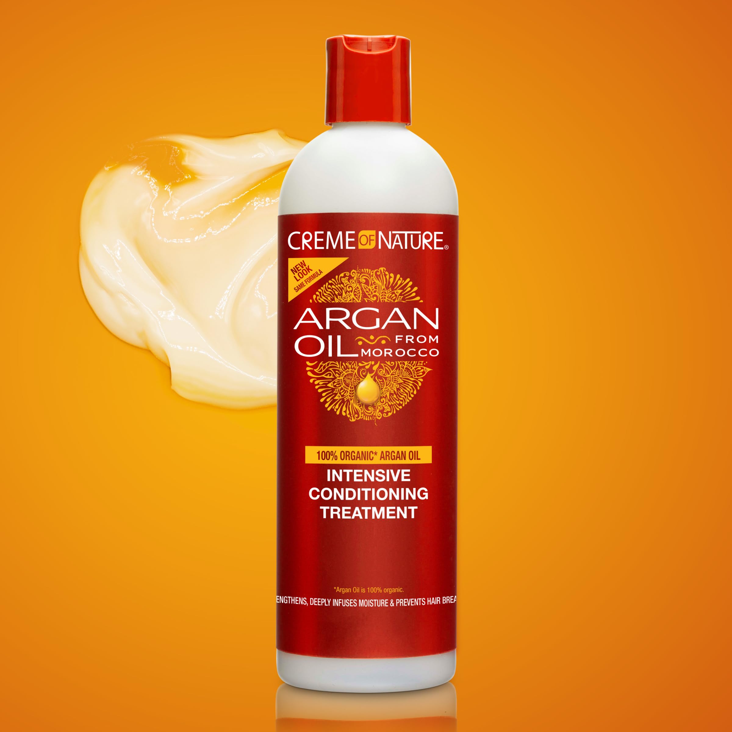 Dry hair repair with Creme of Nature Intensive Conditioning Treatment