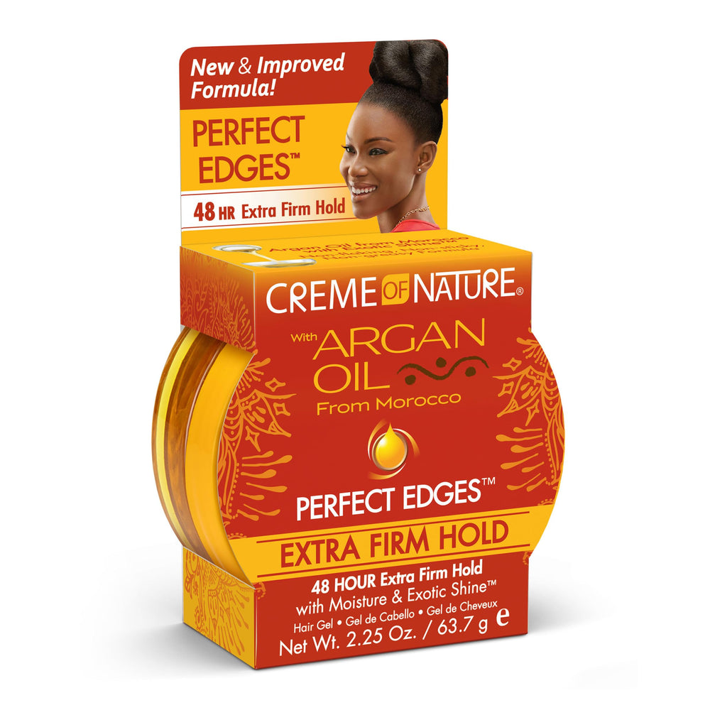 Creme of Nature Perfect Edges 2.25 oz packaging ready for travel.