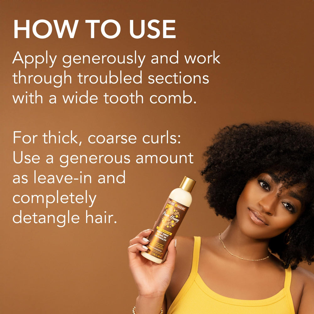 Creme of Nature Knot Away is free from sulfates, silicones, parabens, mineral oil, petrolatum.