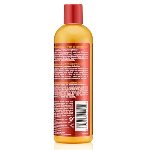 Creme of Nature textured hair shampoo close-up for curl-friendly cleansing.