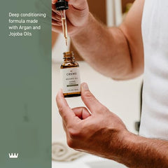 Cremo Beard Oil ingredients argan and jojoba condition beard