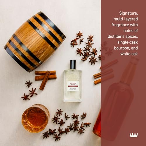 Cremo Bourbon & Oak bottle spout close-up highlighting layered fragrance