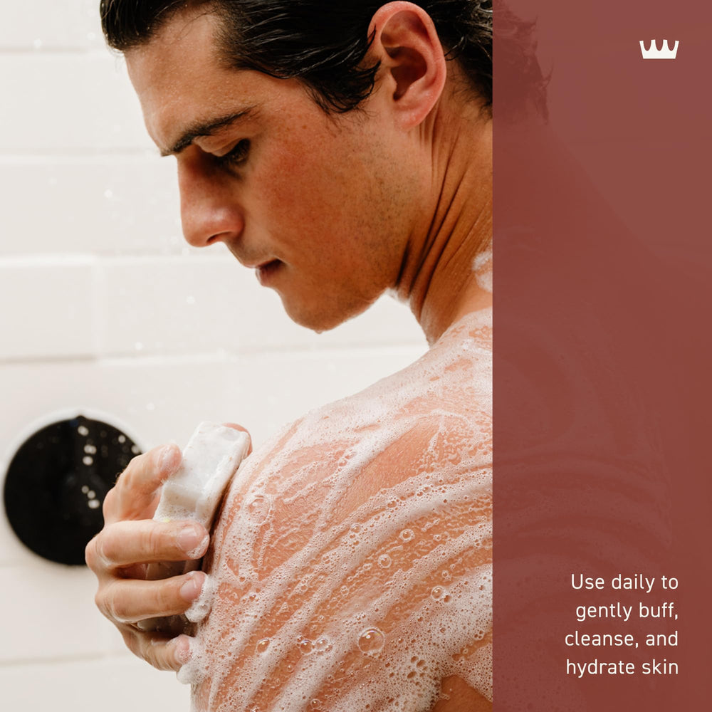 Cremo Bourbon & Oak collection image highlights versatile grooming and premium scent.