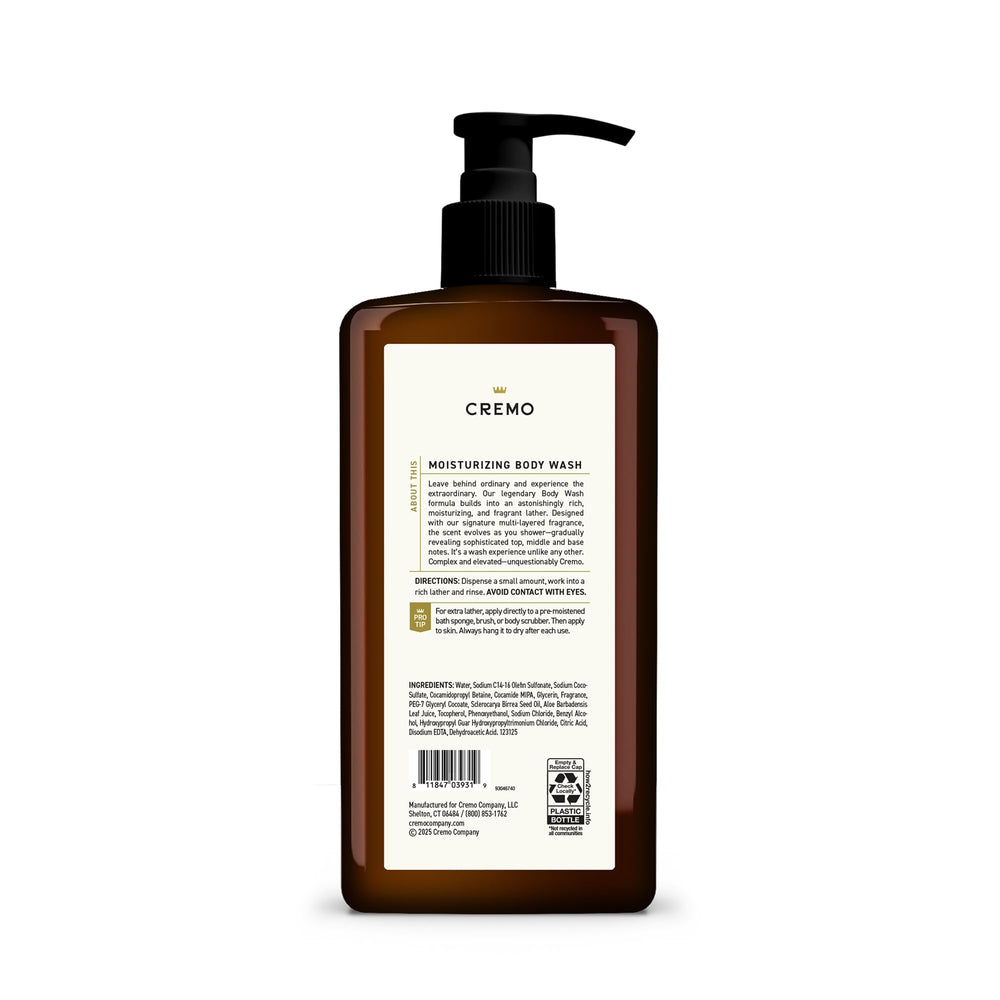 Cremo Bourbon Oak: envase de 32 oz para mayor valor
