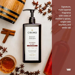 Cremo Bourbon Oak: espuma abundante para una limpieza suave