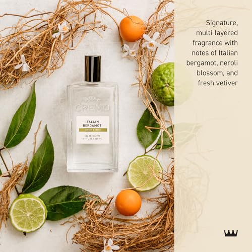Cremo Italian Bergamot spray bottle ready for on-the-go refresh