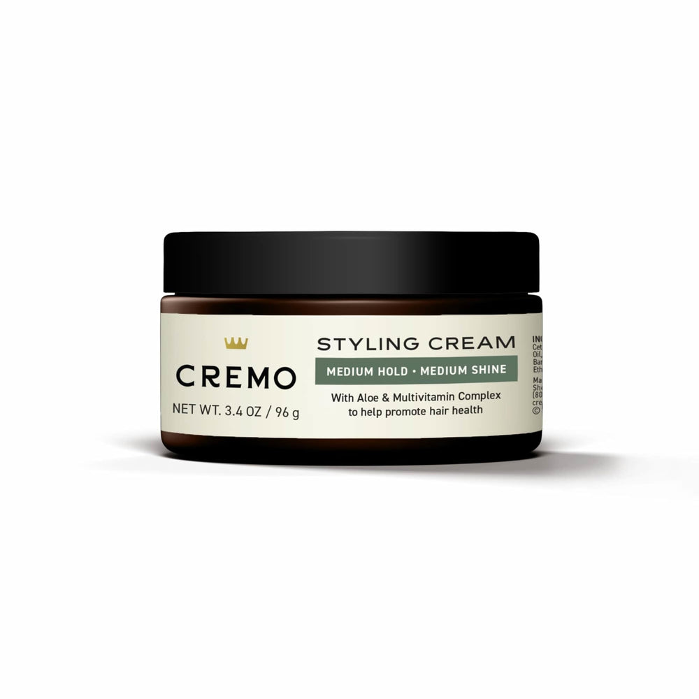 Cremo crema para peinar ofrece control flexible para peinado durante el día.