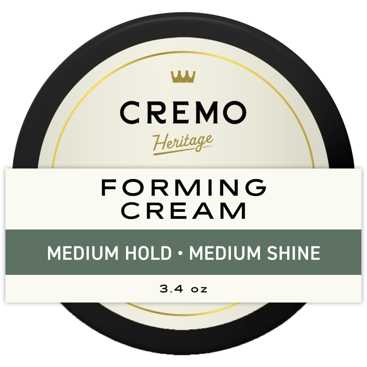 Cremo crema para peinar: botella compacta lista para viajar con control flexible.