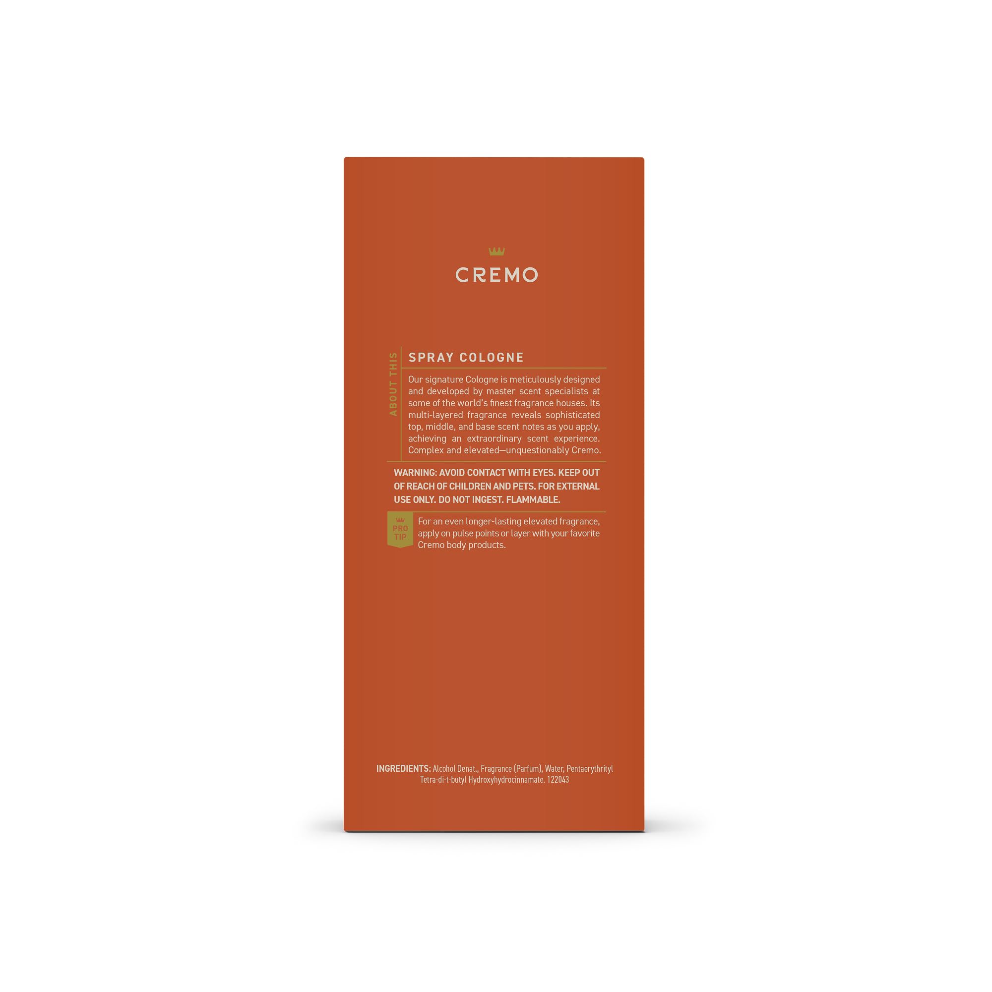 Cremo Golden Amber on a dresser evokes a daily grooming ritual.