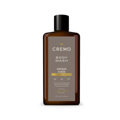 Cremo Hombres Ducha lujo suede: botella de 473 ml para uso diario.
