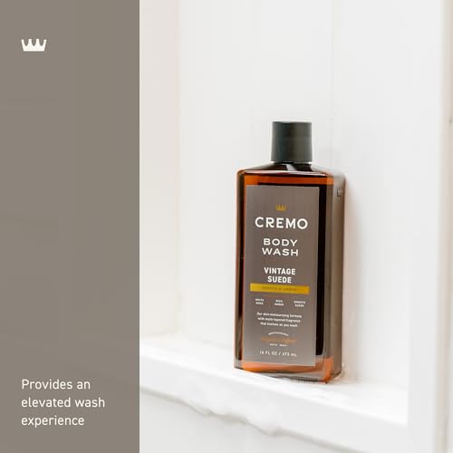 Cremo Fragancia progresiva de suede se despliega durante la ducha.