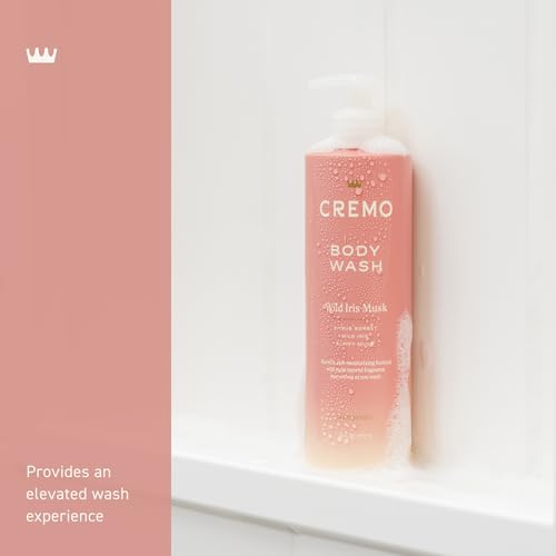 Notas cítricas e iris en la fragancia Cremo Wild Iris Musk.