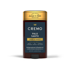 Cremo Palo Santo desodorante: aplicación suave para uso diario cómodo.
