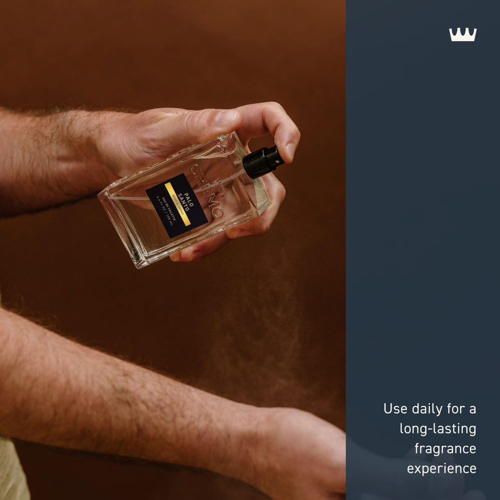 Cremo Palo Santo long-lasting scent aims to stay present throughout the day.