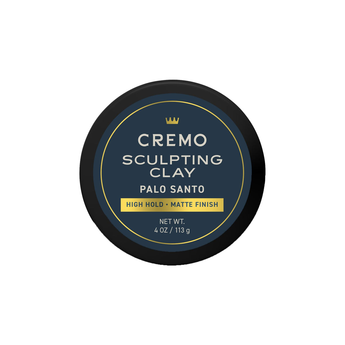 Cremo Palo Santo lata frontal para un estilo definido y natural