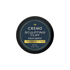 Cremo Palo Santo lata frontal para un estilo definido y natural