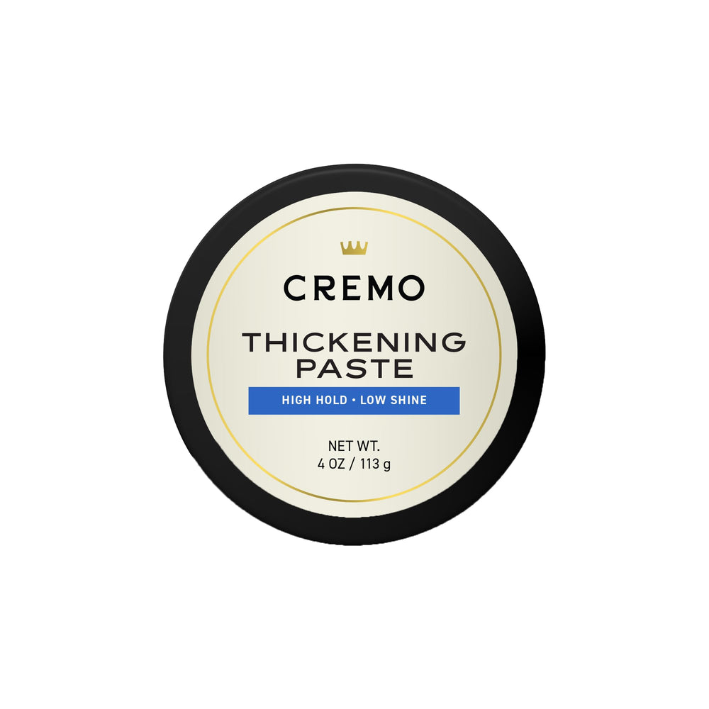 Pasta engrosante Cremo para cabello muestra textura para más cuerpo