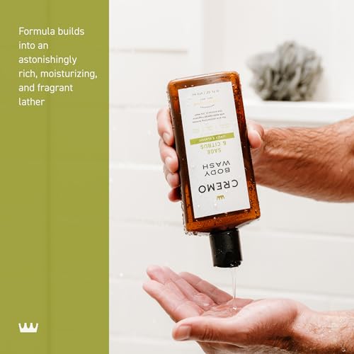Cremo Sage and Citrus daily shower leaves skin refreshed