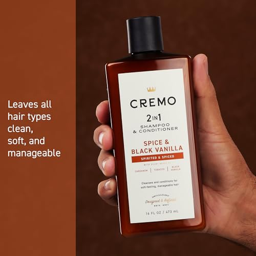 Cremo Spice & Black Vanilla lather close-up highlights rich foam and scent.
