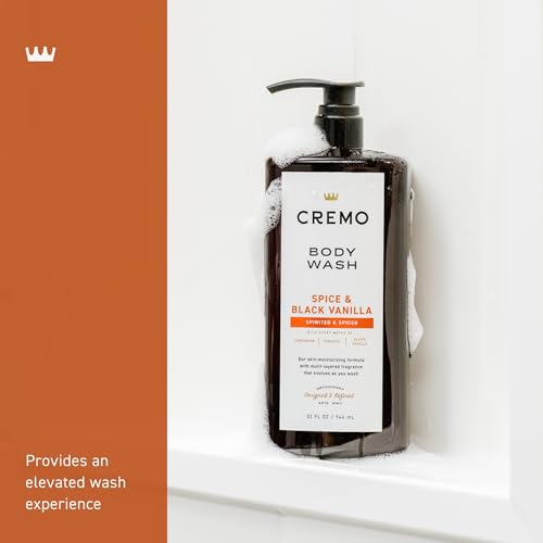 Cremo Spice & Black Vanilla, notas aromáticas, fragancia evolutiva durante la ducha.