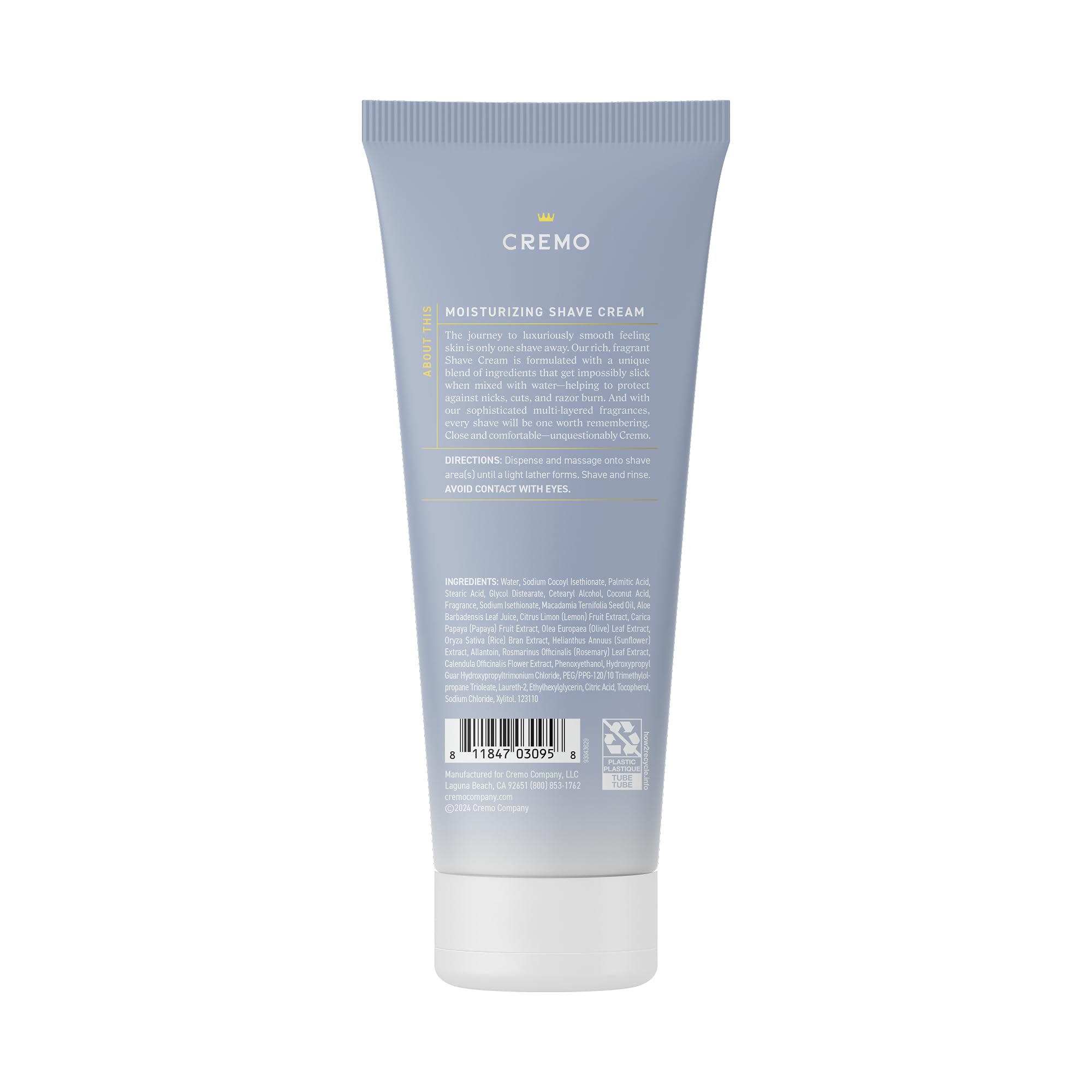90-day supply per bottle provides lasting value for regular shavers