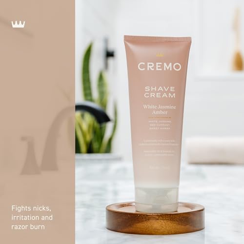 Cremo Women's Shaving Cream application routine demonstrates effortless glide and comfortable prep.