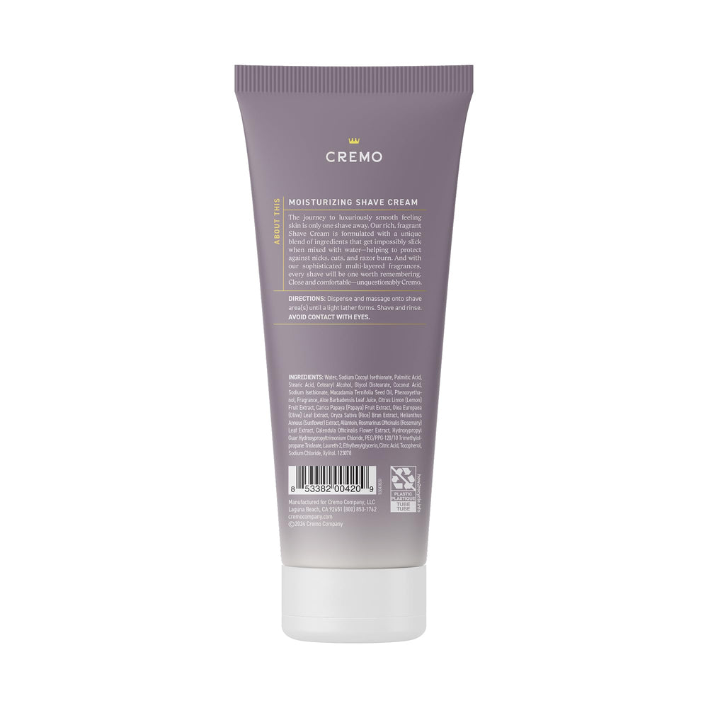 Cream helps reduce nicks and razor burn during daily shaving.