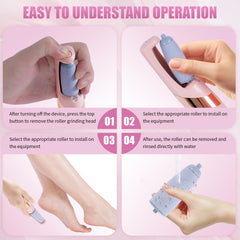 CRFH two-speed control for customized foot care.