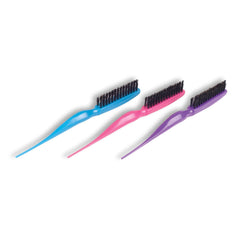 Cricket Amped Up Teasing Brush ergonomic handle with sectioning tip for precise styling.