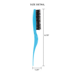 Cricket Amped Up Teasing Brush adds shine while smoothing and detangling for sleek styles.