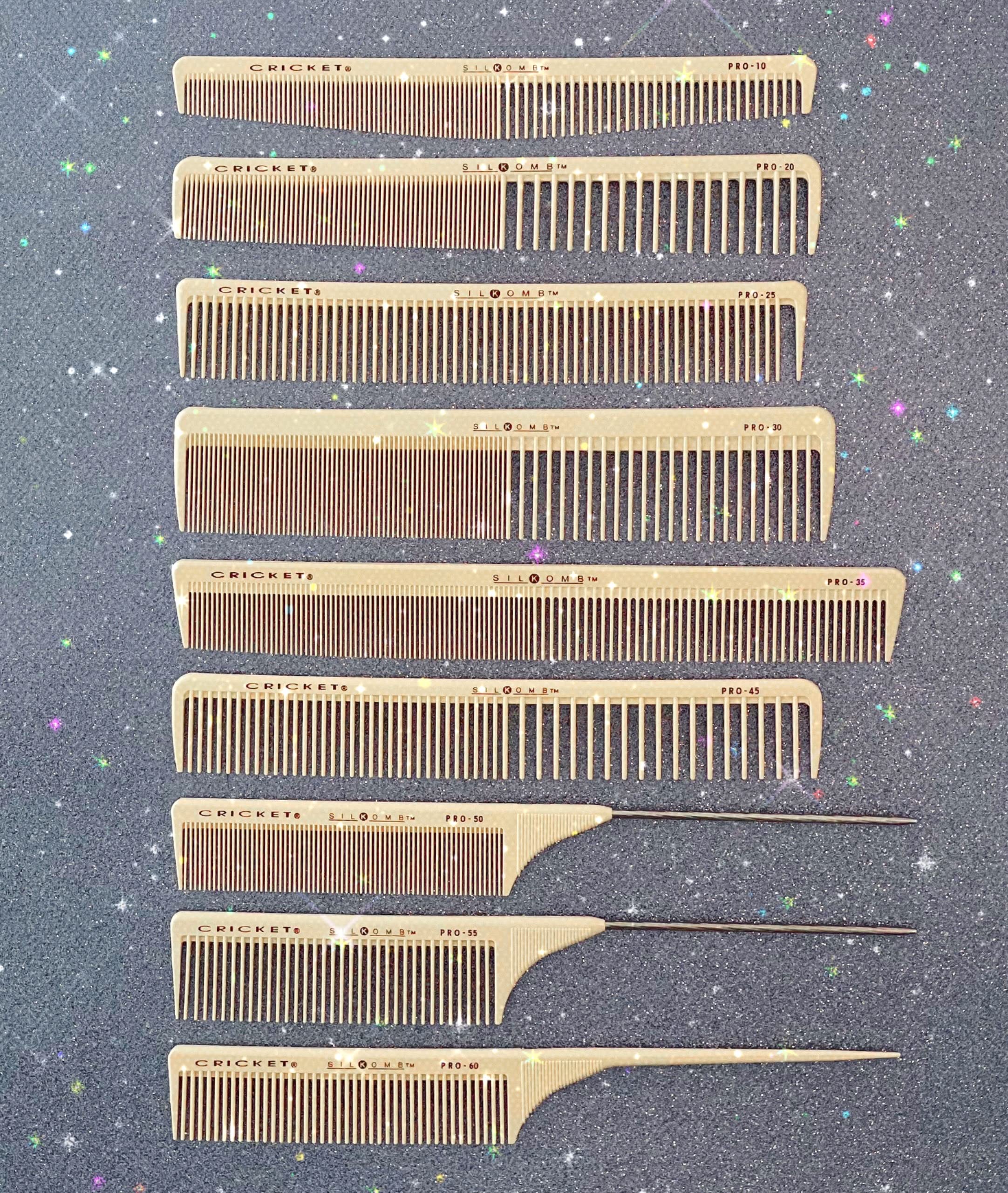 Cricket Silkomb Pro-30 Power Comb crafted in Japan for precise performance.