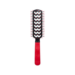 Cricket Static Free Fast Flo brush front view showing anti-static bristles for frizz control