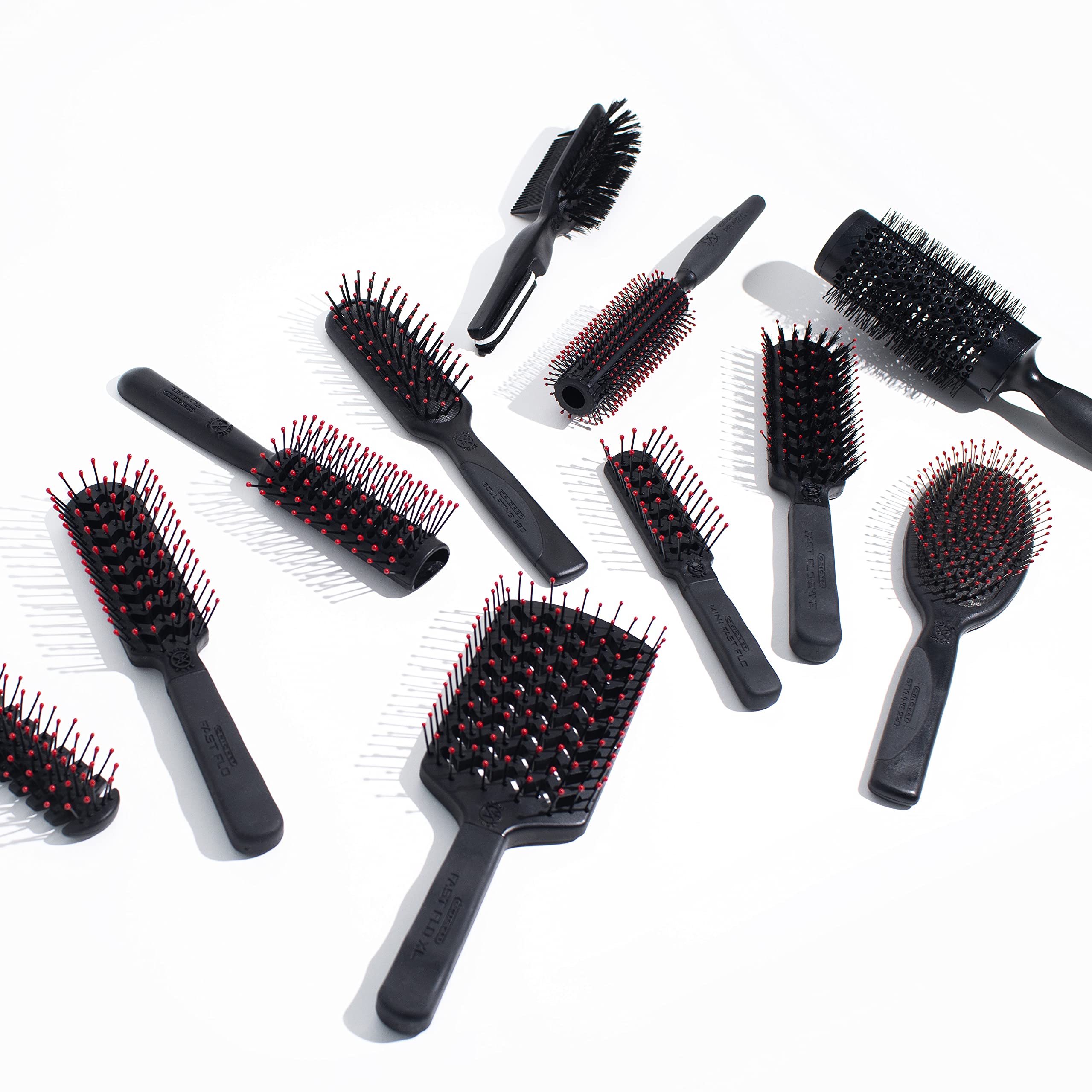 Cricket Static Free Mini Fast Flo Vent Brush ultralight at 1 oz